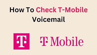 How To Check TMobile Voicemail [upl. by Acenahs]