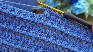 1001👌  Super Easy Crochet baby blanket Beginners online Tutorial  crochet knitting [upl. by Amilah212]