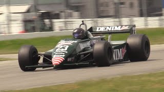 25 Minutes of PURE F1 Cosworth DFV 30 V8 SOUND McLaren M26 Lotus Type 92 Williams FW07B amp More [upl. by Notslah]