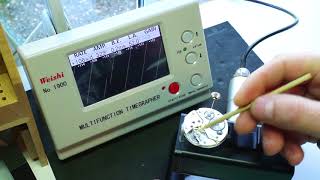 How To  Service a Mechanical Watch  Part 5 Timing amp Regulation  ETA 64981 [upl. by Regnig]