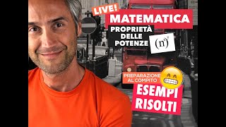 Proprietà delle potenze operazioni fra potenze somma e differenza di potenze [upl. by Baudin]