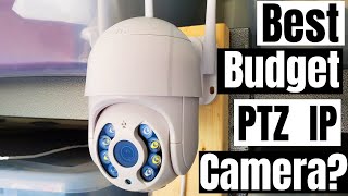 iCSEE OUTDOOR 3MP PTZ 1080p WIRELESS CAMERA  REVIEW amp UNBOXING BEST BUDGET PTZ [upl. by Willi111]