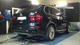 BMW X5 40d 306cv  361cv reprogrammation moteur dyno digiservices [upl. by Ahselaf]