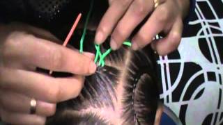 ¡¡TRENZA DOBLE CON CINTAS CRUZADAS PEINADOS PARA NIÑAS PASO A PASO [upl. by Yrevi160]