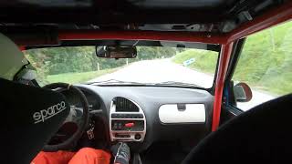 Course de cote ChatelStDenis  Les Paccots onboard Citroen Saxo ISN [upl. by Dnalyr212]