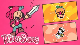 TODOS LOS PERGAMINOS DE ARTE Y PAJARROTOS  The Plucky Squire  El Escudero Valiente【Gameplay】 [upl. by Idna854]