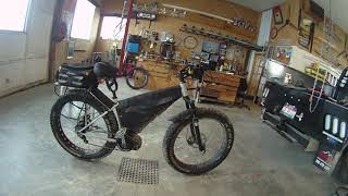 Surly Wednesday fatbike e conversion with a Rohloff hub [upl. by Kaltman]