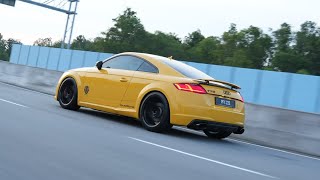 AUDI TTS MK3  TT SLINE MK3  BMW M340I B58 GENTING MORNING DRIVE  HILL CLIMB  TOUGE [upl. by Carlene]