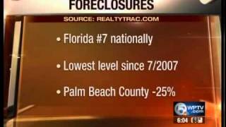 Florida foreclosures down PBC filings drop 25 [upl. by Palestine616]