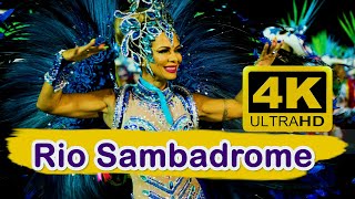 Rio Sambadrome Samba  Brazil travel 4K [upl. by Jp]