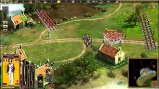 Cossacks 2 Battle for Europe The Hundred days campaign France  Battle at Ligny Part 11 [upl. by Enyala709]