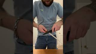 How to use a ceramic honing rod in 50 seconds [upl. by Adabelle874]