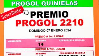 PREMIO Progol 2210  Progol Revancha 2210 PREMIO  progol2210  progol2210  progol2211 [upl. by Aneis]