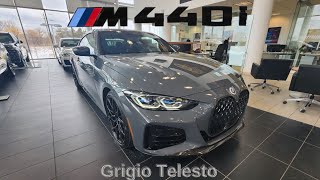 NEW ARRIVAL 2023 BMW M440i M Performance Edition Individual Grigio Telesto on Fjord Blue Merino [upl. by Larrabee]