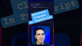 Abstract Classes in TypeScript typescript typescripttutorial coding programming [upl. by Durning908]