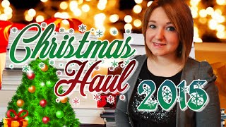 🎄Christmas Haul 2015 🎁 [upl. by Gorden235]