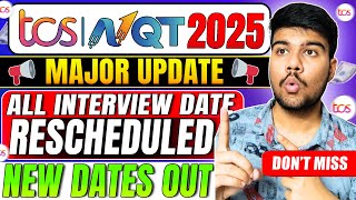 🚨New TCS NQT 2025 Interview Dates Announced Don’t Miss Out🚀 [upl. by Hewie848]