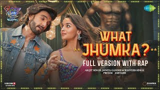 What Jhumka Video  Rocky Aur Rani Kii Prem Kahaani  Ranveer Alia Arijit JonitaPritamAmitabh [upl. by Bonne]