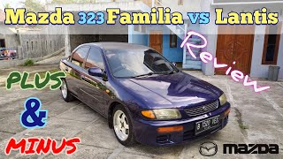 Mazda Familia Lantis Review [upl. by Trik]