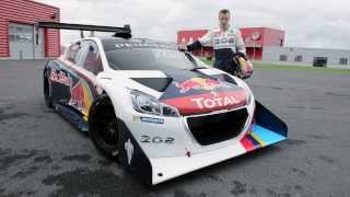 Kris Meeke tests Peugeot 208 T16 Pikes Peak  Top Gear [upl. by Sisto319]