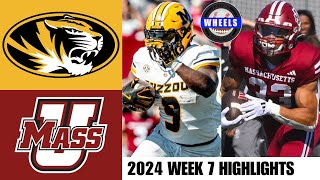 21 Missouri vs Massachusetts  Full Game Highlights  2024 College Football Highlights [upl. by Belter79]