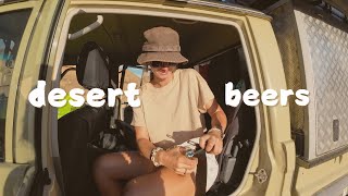 Three Girls amp One Land Cruiser Sundowners in Spitzkoppe Namibia [upl. by Aihsrop]