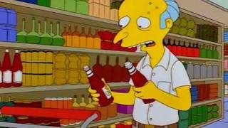 Mr Burns Ketchup Catsup Problem [upl. by Eek325]