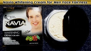 Navia Whitening Cream for Men Review Side Effects  Beauty Fairness NormalOilyDry Skin Products [upl. by Adliw600]