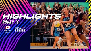 HIGHLIGHTS  Saracens Mavericks 4138 Strathclyde Sirens NSL2023 [upl. by Rector]