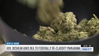 Beshear calls for reclassification of marijuana at federal level [upl. by Adham230]