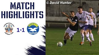 Highlights  Lisburn Distillery 1 v 1 Bangor 25102024 [upl. by Kemppe]