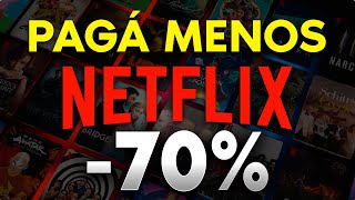 🔴 NETFLIX mas BARATO  Como pagar MENOS por Netflix 2024  Top Cinema [upl. by Ennovehc899]