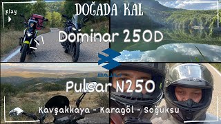 Dominar 250 ve N 250 ile uzun tur  KavÅŸakkaya  KaragÃ¶l  SoÄŸuksu [upl. by Nelloc]