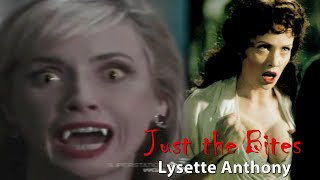 Just The Bites  Lysette Anthony Vampire Scenes [upl. by Aisanat]