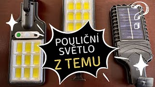 SOLÁRNÍ LAMPA NA DŮM  Z TEMU [upl. by Uoliram]