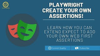 Playwright  Create your own web first assertions [upl. by Chara]