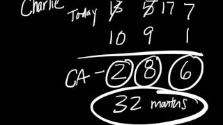 Calculating chronological age [upl. by Haidabej805]