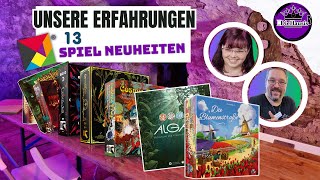 Vorab getestet 13 SPIEL 2024 Brettspiele – Neuheiten Interview amp Mücken im Check [upl. by Aiuqat]