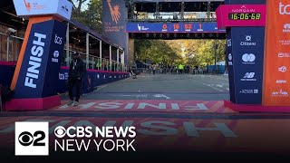 Runners ready to hit the pavement for 2024 NYC Marathon [upl. by Leynad]