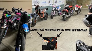 “Raduno” 🚨carabinieri 🚨 compleanno infuocato🔥🔥ktm gasss fullgass bikelife [upl. by Nilac]