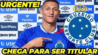 EM BAIXA NA EUROPA ATACANTE ACABA DE ASSINAR COM O CRUZEIRO CONTRATO DE 3 ANO NOTICIAS CRUZEIRO [upl. by Nauhs752]