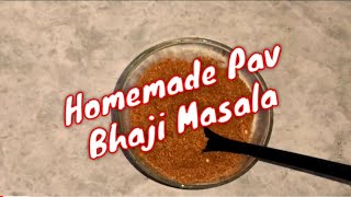 Homemade PavBhaji Masala Recipe by Patels Kitchen UrduHindi Recipe  Ramadan Recipes [upl. by Sheya]