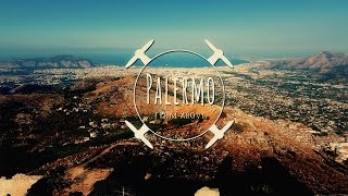 PALERMO SICILY FROM ABOVE  video in 4K [upl. by Emili]