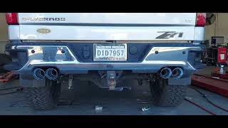 AWE OFG BEST SOUNDING EXHAUST 2020 Chevrolet Silverado 1500 53L AWE 0FG cat back [upl. by Ennazzus655]