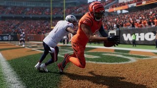 Cincinnati Bengals vs New England Patriots  NFL Week 1 2024 Full Game Highlights Madden 25 Sim [upl. by Aracot]