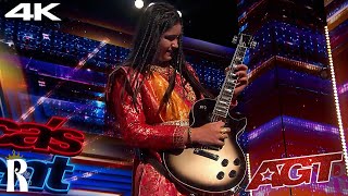 Maya Neelakantan Audition  Last Resort  Week 4  Americas Got Talent 2024 [upl. by Rodolfo]