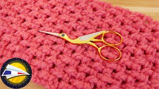 Crocheter une écharpe moelleuse pour le printemps  Point mini corbeille [upl. by Iolande762]