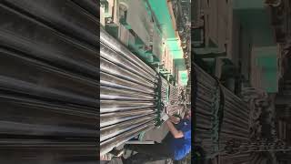 Honing steel pipe piston rod [upl. by Braynard]