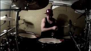 280 BPM Fleshgod Apocalypse  The Imposition Drums by Jan Benkwitz [upl. by Dine200]