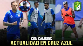 Novedades en Cruz Azul ¿CAMBIOS contra León PLANTEL COMPLETO  Apertura 2024 Liga MX [upl. by Aihsein]